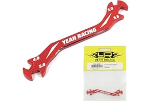 Aluminum 7075 Turnbuckle Wrench 3mm 4mm 5mm 5.5mm Red / Yeah Racing / YT-0197RD