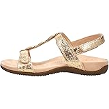 Vionic Women's Rest Farra Backstrap Sandal - Ladies Adjustable Sandals with Concealed Orthotic Support