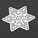 Whitelotous Cutting Dies Stencil Metal Mould for DIY Scrapbook Album Paper Card (4pcs Snowflake)