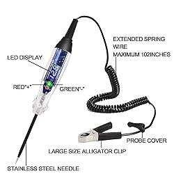 AWBLIN Upgraded Automotive Buzzer Test Light 4-60V
