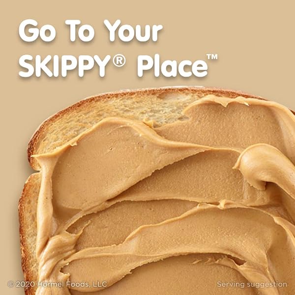 SKIPPY NATURAL CREAMY PEANUT BUTTER SPREAD INDIVIDUAL SQUEEZE PACKS, 1.15 OUNCE (8 POUCHES)