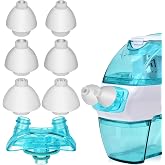 Nasal Dock &amp; 3 Pairs Nasal Pillows Combo Compatible with Navage Nasal Care - High Grade Teal Nose Dock and Silicone Nose Pillows Compatible with Navage Nasal Irrigation System in White