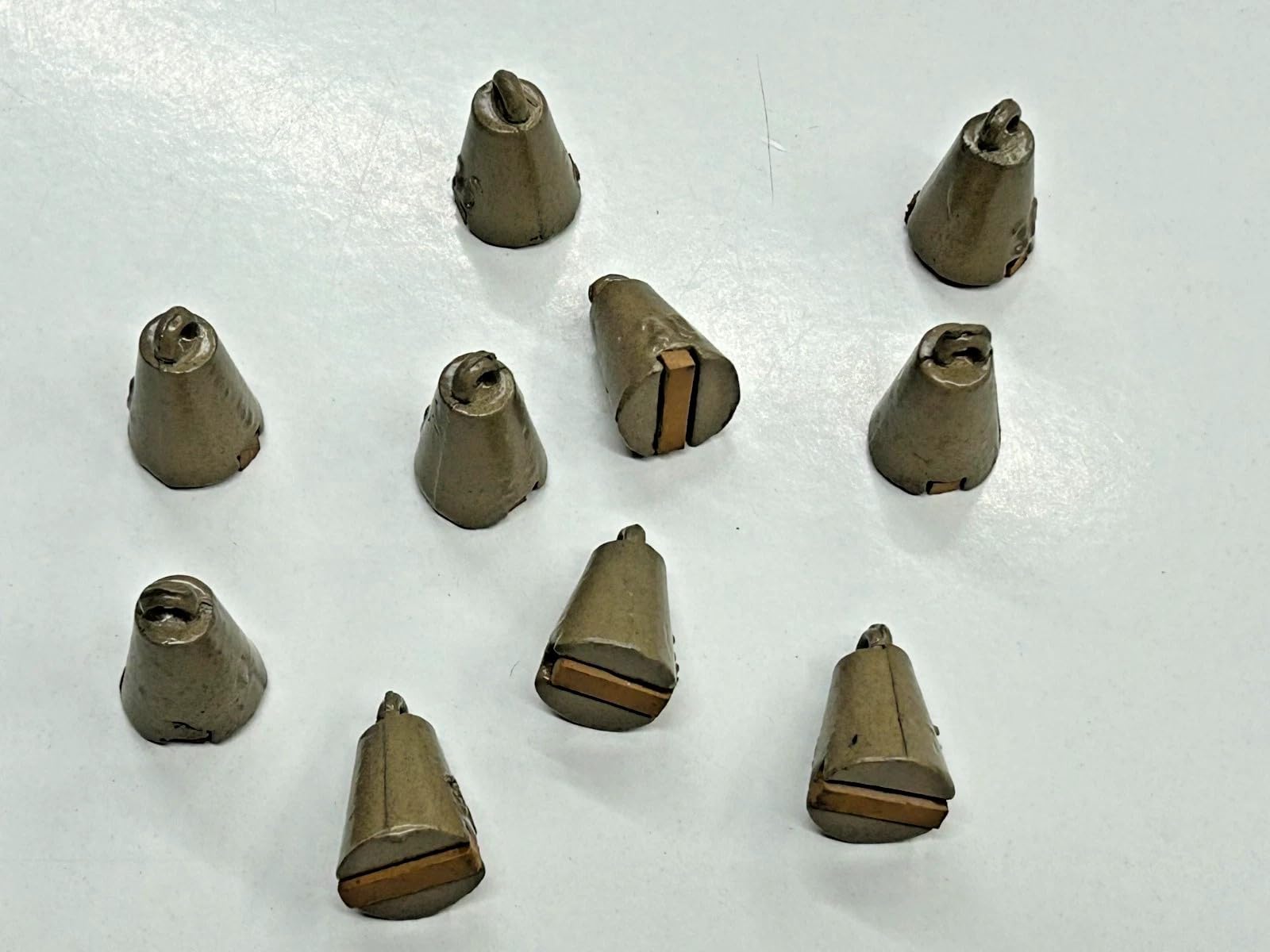 TMC Pack of 10 x Fishing plummets - 25 gram / 0.9 oz Plummets with Cork Inserts...