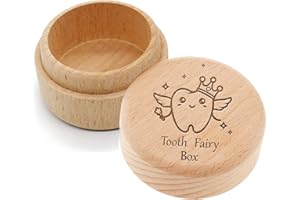 ZHUPER Tooth Fairy Box,Tooth Box,Tooth Boxes for Lost Teeth for Kids,Baby Tooth Box,Tooth Fairy Box for Boys and Girls,Tooth Keepsake Box,Tooth Holders for Kids Keepsake