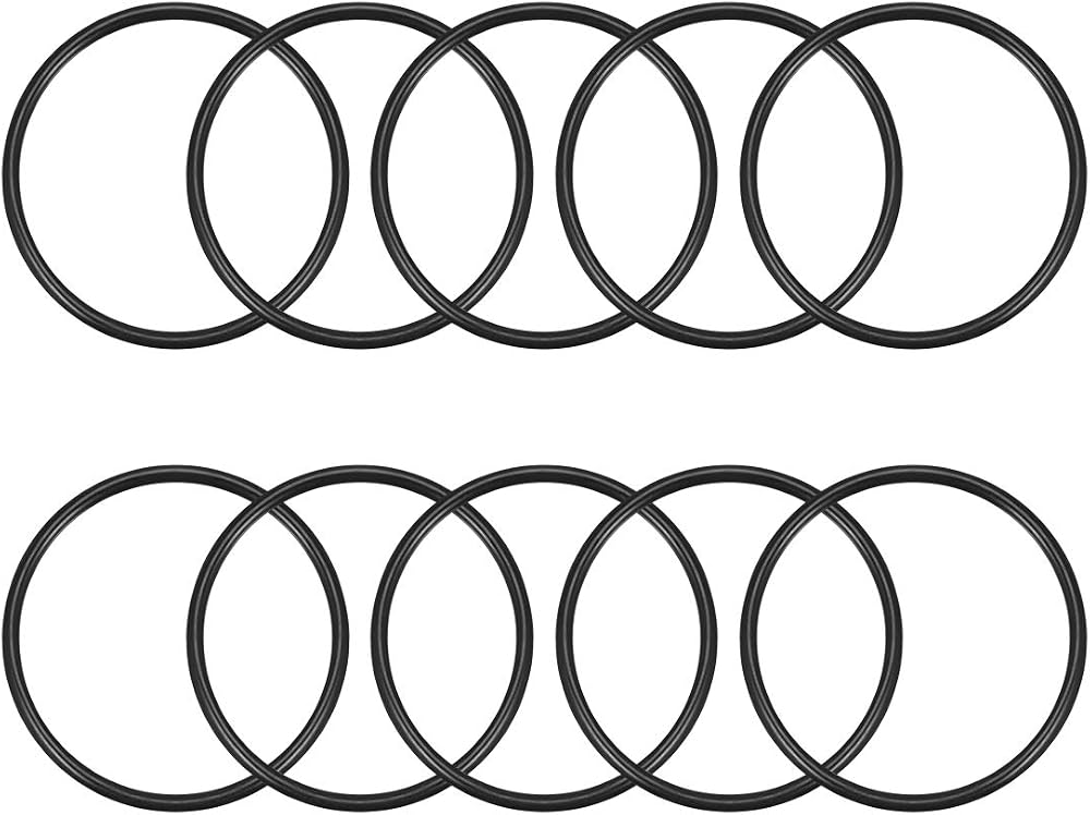 sourcing map Nitrile Rubber O-Ring 63mm OD 56mm ID 3.5mm Width Sealing Gasket
