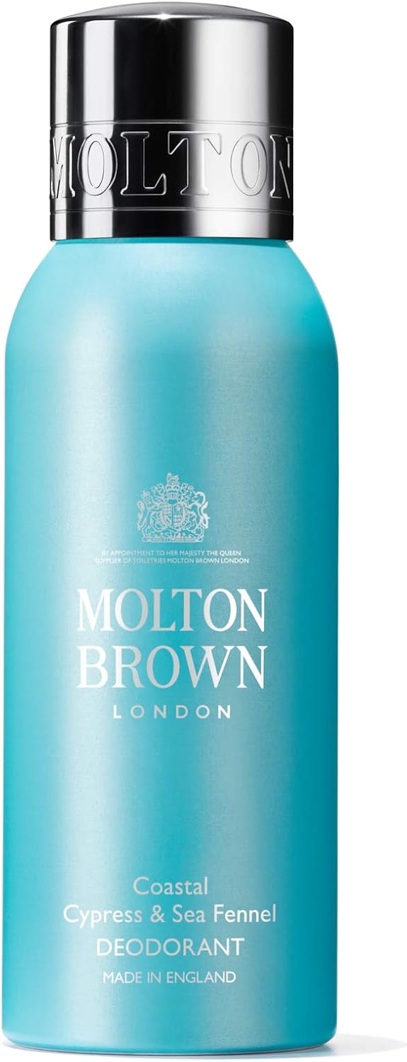 Molton Brown Coastal Cypress & Sea Fennel Deodorant Spray 150 ml, 150 ml (Pack of 1)