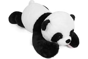 Gubuy Weighted Panda Stuffed Animals 5lb, 24in Weighted Panda Bear Plush for Kids Adults Boys Girl, Cute Plushies Soft Pillow Toy for Christmas, Valentine's, Birthday Gifts