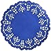 Darice Navy Blue Paper Doilies, 50 Piece