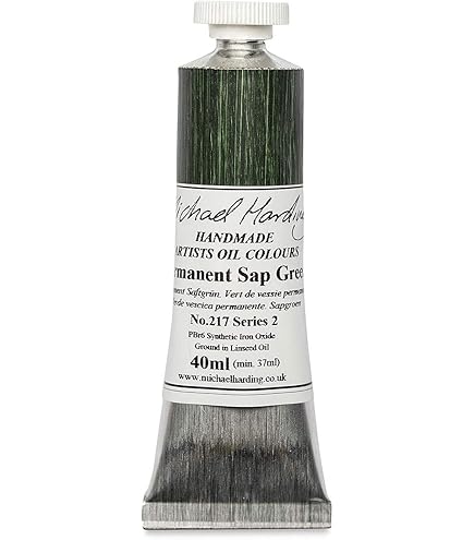 Michael Harding Ölfarbe 225 Ml – Phthalo Blau & Zink, Lichtecht, Deckend