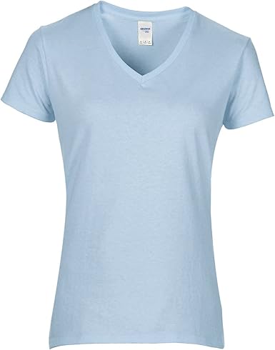 Tee shirt décolleté en v femme Clearance