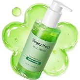 VEGANIFECT LHA Gel to Foam Cleanser, Low pH Gentle Daily Face Wash, Mild Pore Care &amp; Hydrating Cleanser for Smooth, Balanced Skin, Korean Skincare 205ml/6.93 fl oz