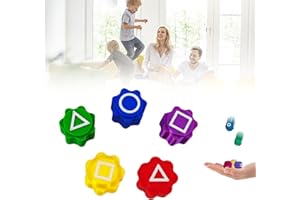 DUMWICK Gonggi Traditional Korean Tossing Game Set,Korean Game Stone Catching Game,New Korean Traditional Play Game,Hand Eye Coordination Training Toy