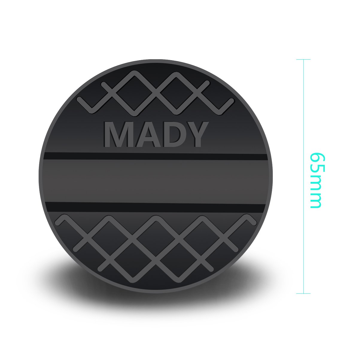 Wagenheber Gummiauflage von MADY - Verbesserte Bruchsichere Auflage für Rangierwagenheber - Kompatibel mit allen gängigen Rangier-Wagenhebern, Hebebühnen & Fahrzeugrahmen - Gummi Auflage-Wagenheber für PKW und SUV (mit Aufnahme)