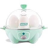 Dash Rapid Egg Cooker: 6 Egg Capacity Electric Egg Cooker for Hard Boiled Eggs, Poached Eggs, Scrambled Eggs, or Omelets with