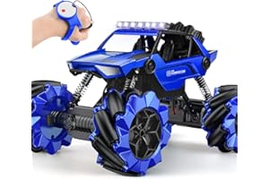 NQD 1:14 Remote Control Big Monster Car, 4wd Off Road Rock Electric Toy Off All Terrain Radio Remote Control Vehicle Truck Crawler for Boys and Girls