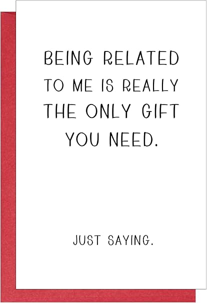 Amazon おもしろバースデーカード 兄弟用 ジョーク 誕生日カード 姉妹用 陽気なハッピーバースデーカード いとこ用 グリーティングカード 文房具 オフィス用品