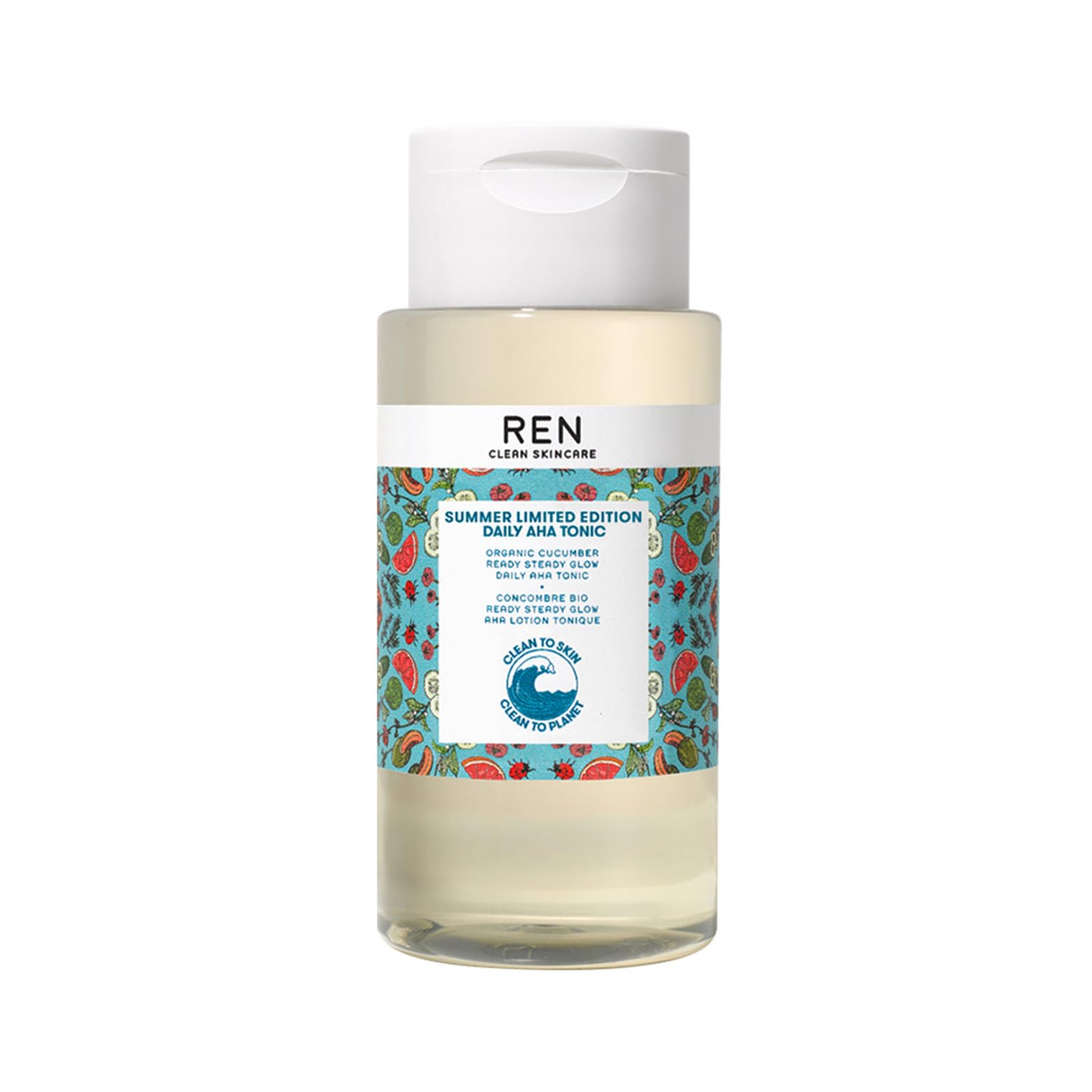 REN Clean Skincare Summertime Limited Edition – Daily AHA Tonic 250 ml