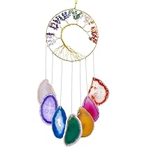 【SHOUIA/ショウイア】 SPICE OF LIFE CHARM Amazon.com : SUNYIK Tree of Life Agate Slice Wind Chime