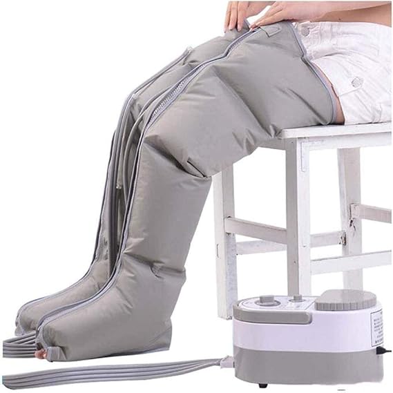 Electric Leg Massager Machine for Foot And Calf, Portable 4 Cavity Lymphatic Massage Promote