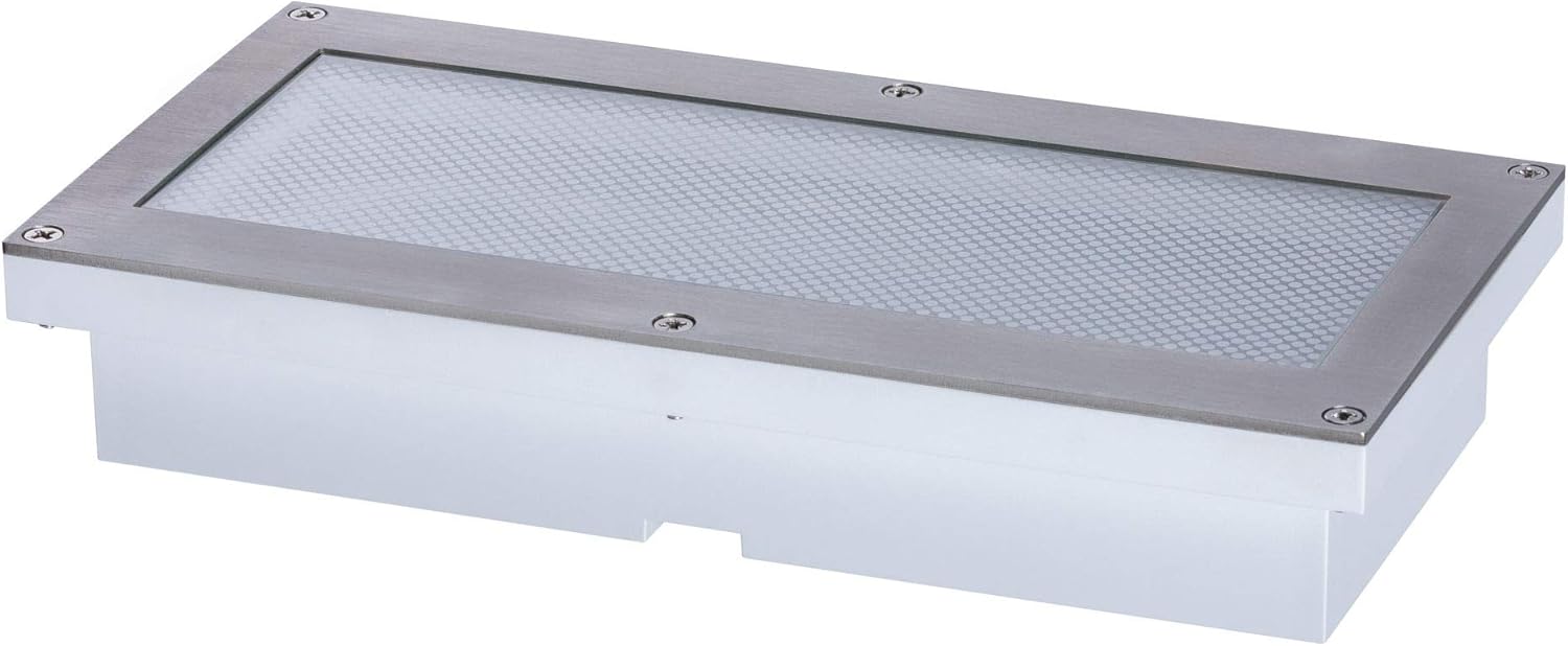 Paulmann 94239 Solar Aron recessed Floor luminaire LED Outdoor luminaire Rectangular incl. 1x1.5 watt Black Stainless Steel - Image 4