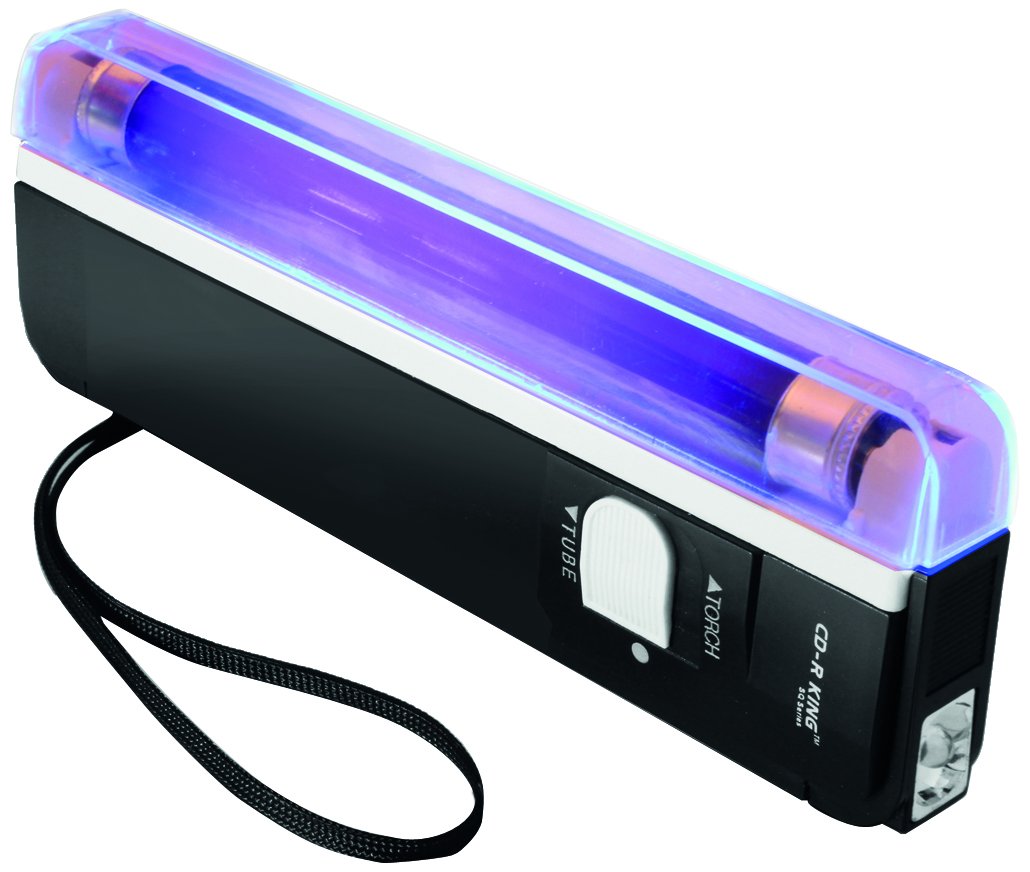 Cathedral - Detector de billetes falsos, de mano, con linterna, ultravioleta