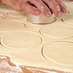 3Pack Round Cookie Biscuit Cutter Set, Stainless