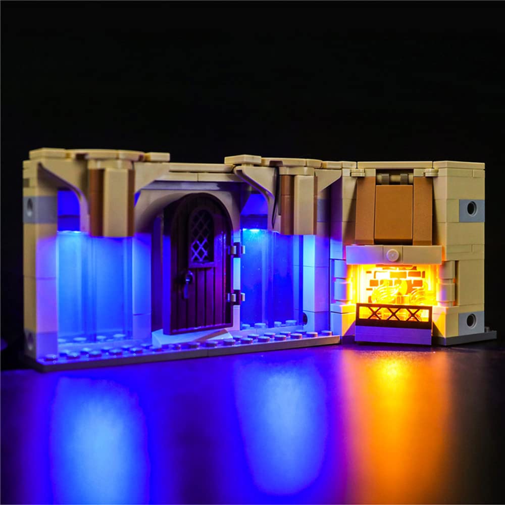 GEAMENT LED Light Kit Compatible with LEGO Harry Potter Hogwarts Room of Requirement - Lighting Set for Harry Potter 75966 (Model set Not Included)