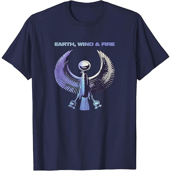 EARTH WIND & FIRE ライブTシャツ Amazon.com: Earth Wind & Fire Men's Let's Groove (Back Print) Slim