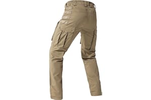 FREE SOLDIER Men's Cargo Pants,Tactical Pants for Men Stretch,Durable Ripstop EDC Work Pants for Hiking
