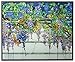 Meixia Tiffany Wisteria Art Glass Panel 14