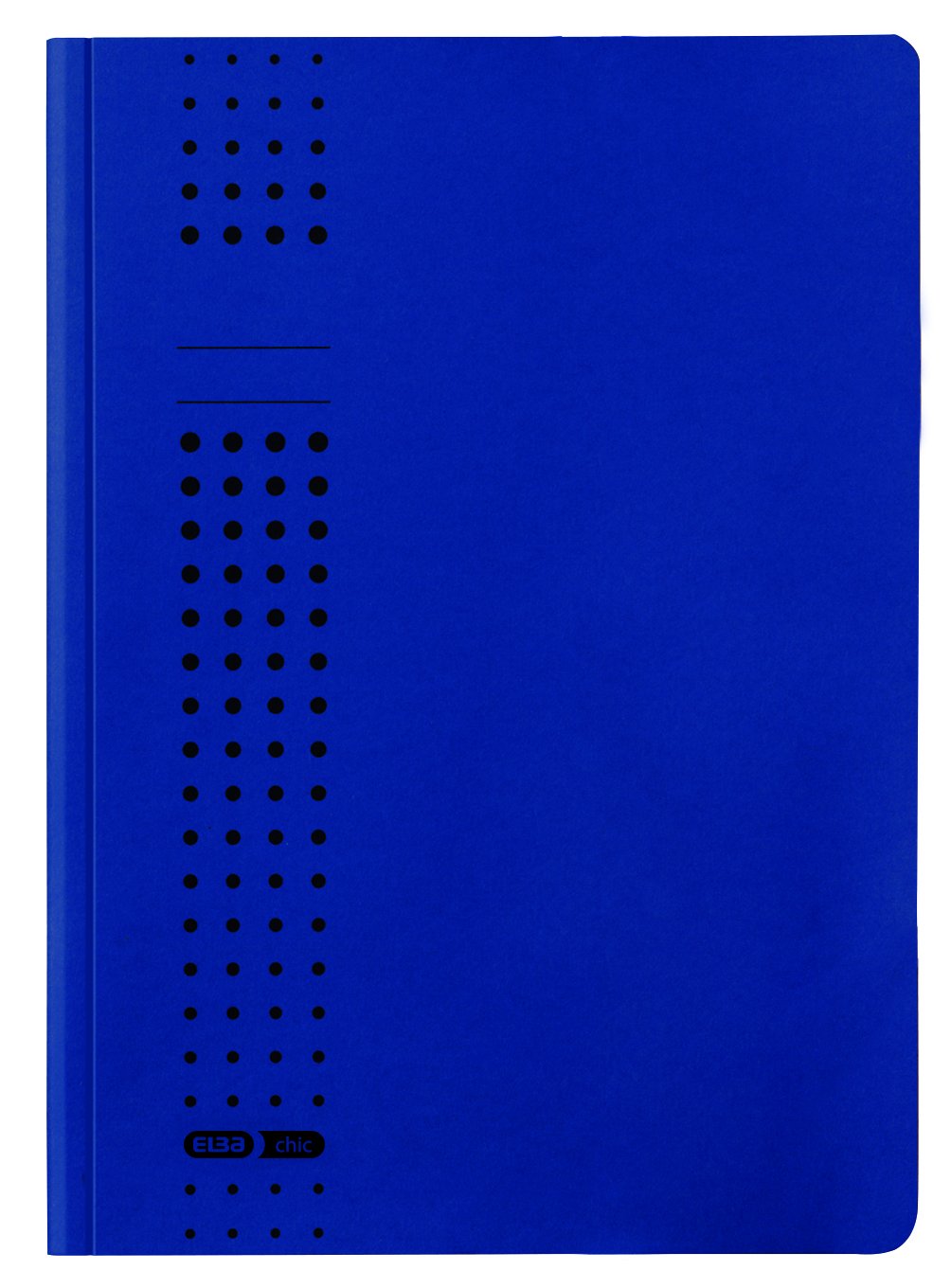 Elba Chic 31477DB Folder with Elasticated Corners/Paper Board 320 GSM/for 100 DIN A4 Pages/Set of 25 / Dark Blue