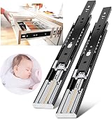 YENUO Soft Close Drawer Runners Full Extension 500mm 45kg Pair