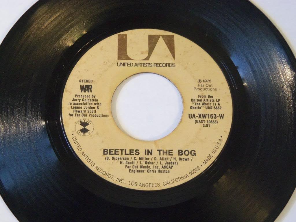 The Cisco Kid / Beetles In The Bog VINYL 7" 45 - United Artists - UA-XW163-W