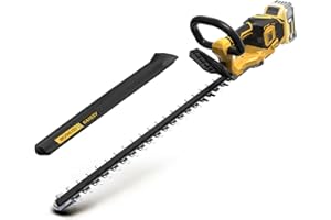 Hedge Trimmer Cordless for Dewalt 20V MAX Battery (No Battery), 22 inch Electric Bush Shrub Edge Trimmer, Brushless Motor, Po