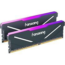 Fanxiang RAM 16GB(2x16GB) DDR4 3200MT/S with Heatsink, RGB Ram