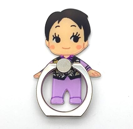 Amazon 羽生結弦風 コスチュームキューピー バンカーリング スマホリング リングホルダー レッツゴークレイジー ホールドリング 通販