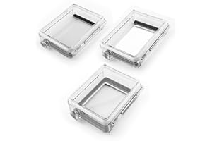 SOONSUN BacPac Backdoor Case Cover Kit for GoPro Hero 3+ Hero 4 Standard Housing Case (Standard BacPac + Skeleton BacPac + LCD Touch BacPac) - BacPac Backdoor
