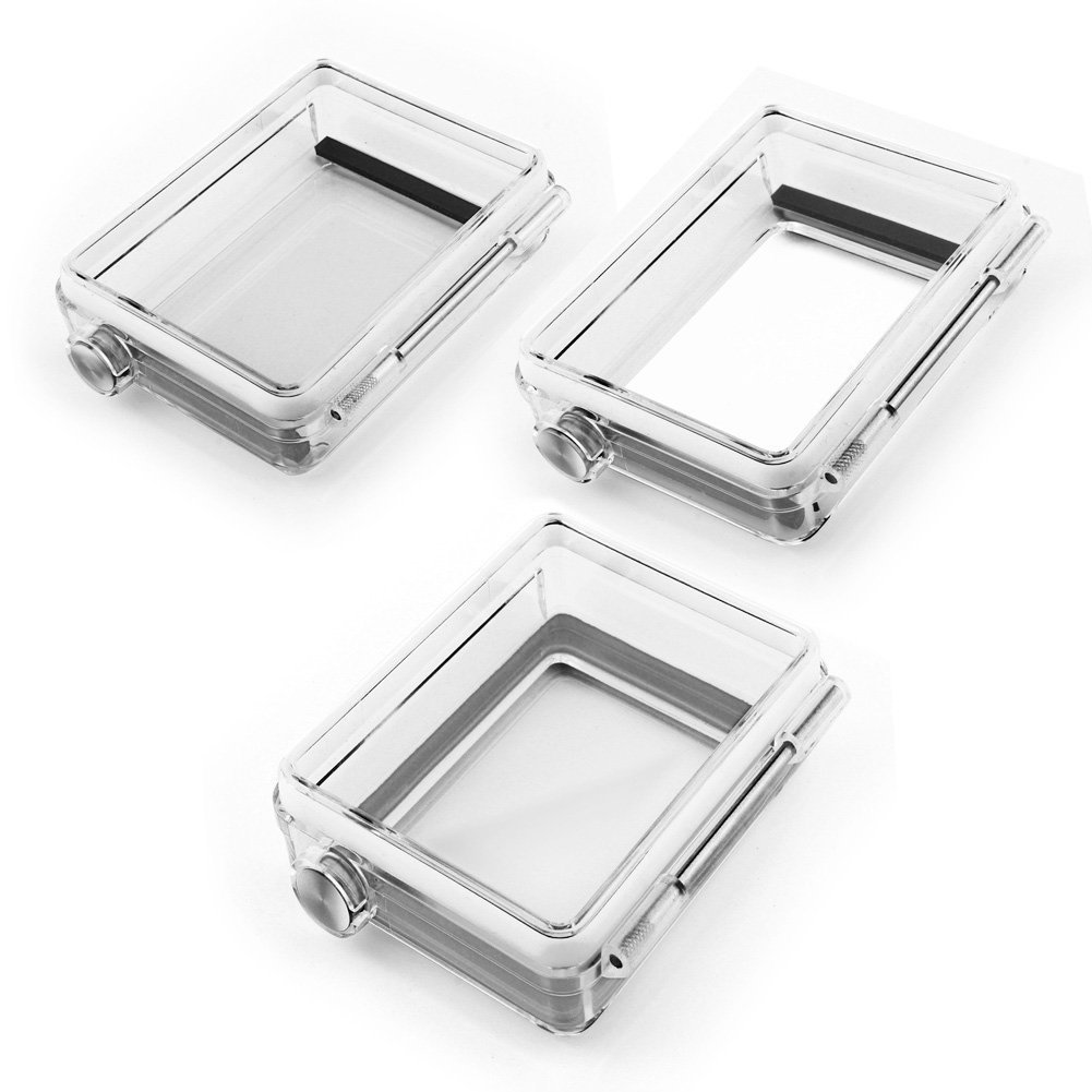 SOONSUN BacPac Backdoor Kit for GoPro Hero 3+ 4 Standard Housing โ Extended Waterproof, Skeleton & LCD Touch Backdoors for BacPac Screen or Battery Extension โ image 1