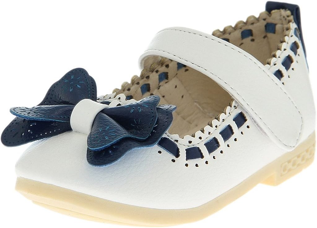 XUEJIANN Ballerinas Prinzessin Kinderschuhe - Mary Jane Lederschuhe Für Mädchen