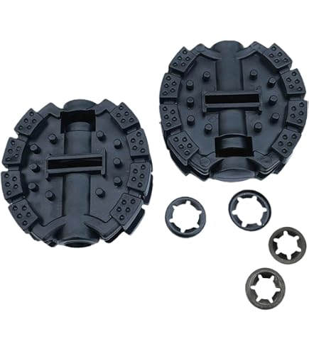 Aosekaa 2X Kids Tricycle Pedals Children Tricycle Pedal Boys Girls Sturdy Universal Lightweight Upgraded Parts Replacement Non Slip, Black : Sports & Outdoors