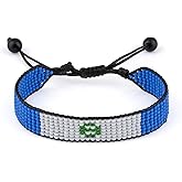 Guatemala Flag Bracelet, Adjustable Rope Bracelet, Boho Style, for Women and Men