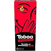 Hasbro Gaming Taboo Uncensored Board Game for Adults Only | Ages 17+ | 4+ Players | 20 Mins. Avg. | Hilarious NSFW Party Game