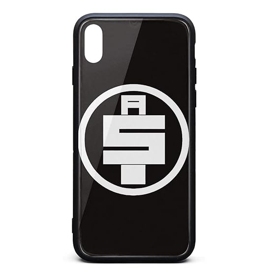 Amazon Com Tempered Glass Phone Case For Iphone X Slim Unisex