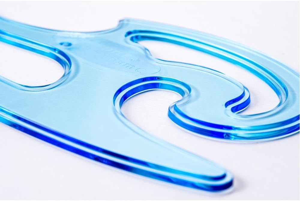 Staedtler Mars 571 Set of 3 Shapes of French Curves, 57140WP : Technical Drawing Templates : Office Products