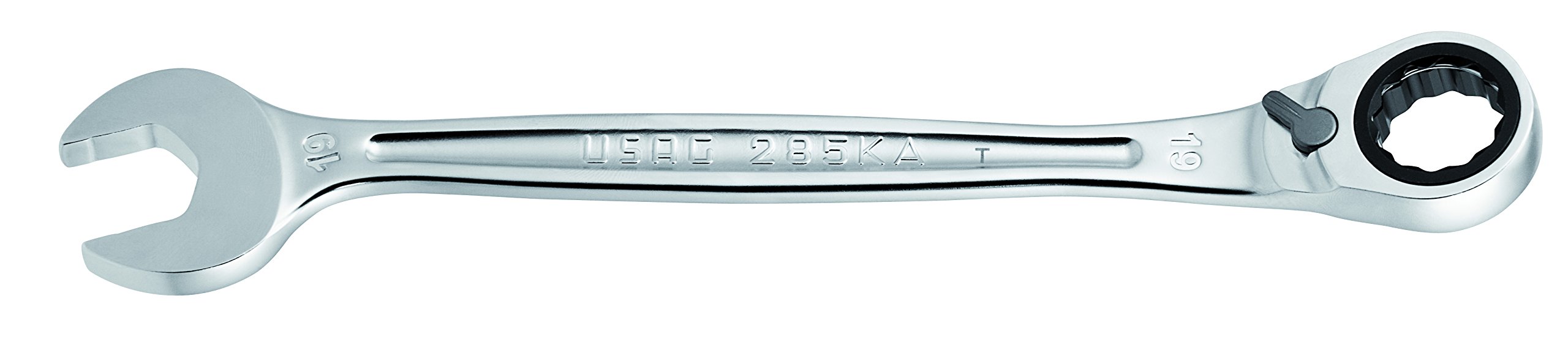 USAG U02856038 - 285 KA - Reversible ratchet combination wrenches with locking ring