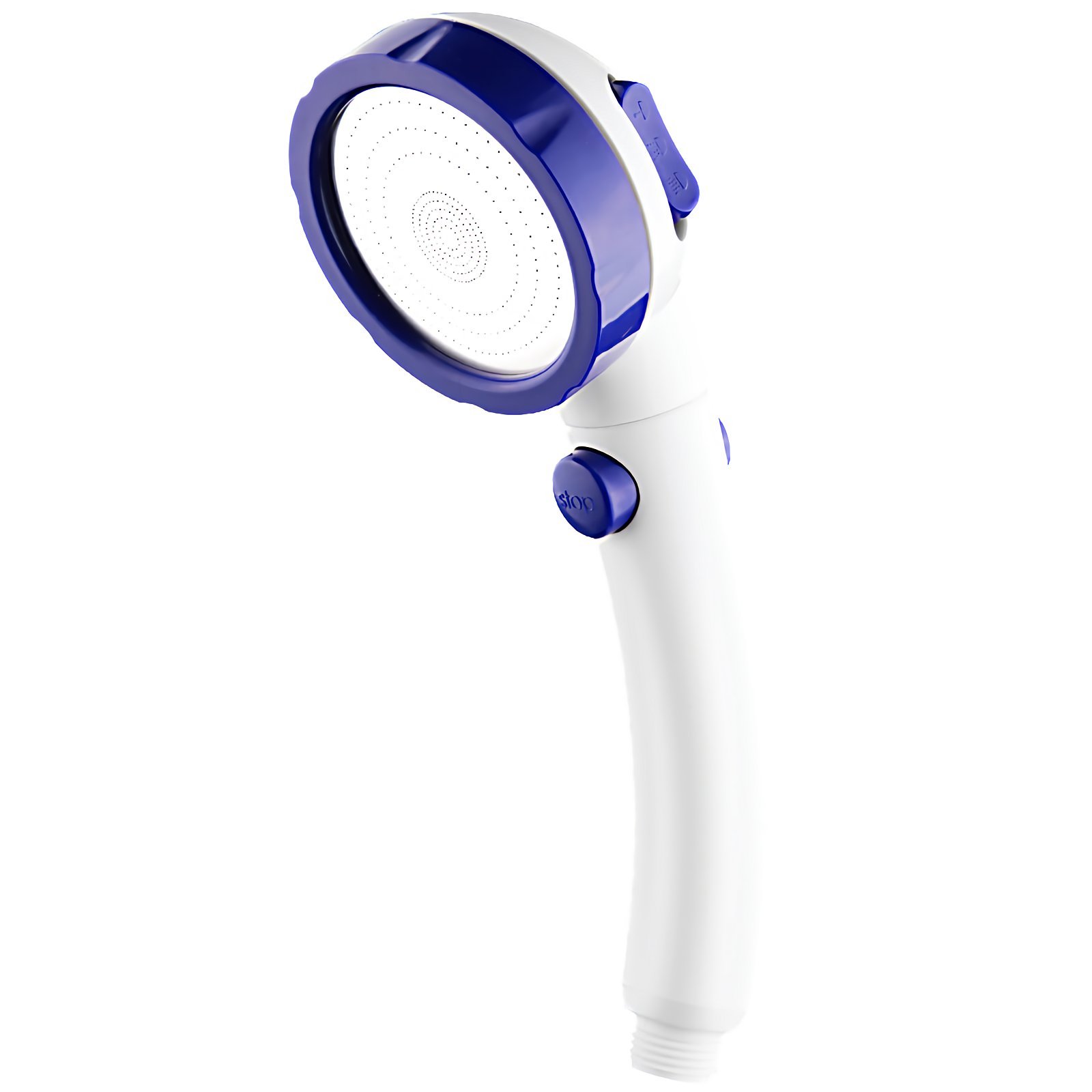 BELZN High Pressure Shower Head - Water Saving Handheld Showerhead - 3 Spray Model Shower Rain Head with 1 key to Stop/Spouting flow