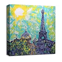 Canvas Wall Art Landscape Canvas Prints Home Artwork Decoration for Living Room, Bedroom - 12x12 inches