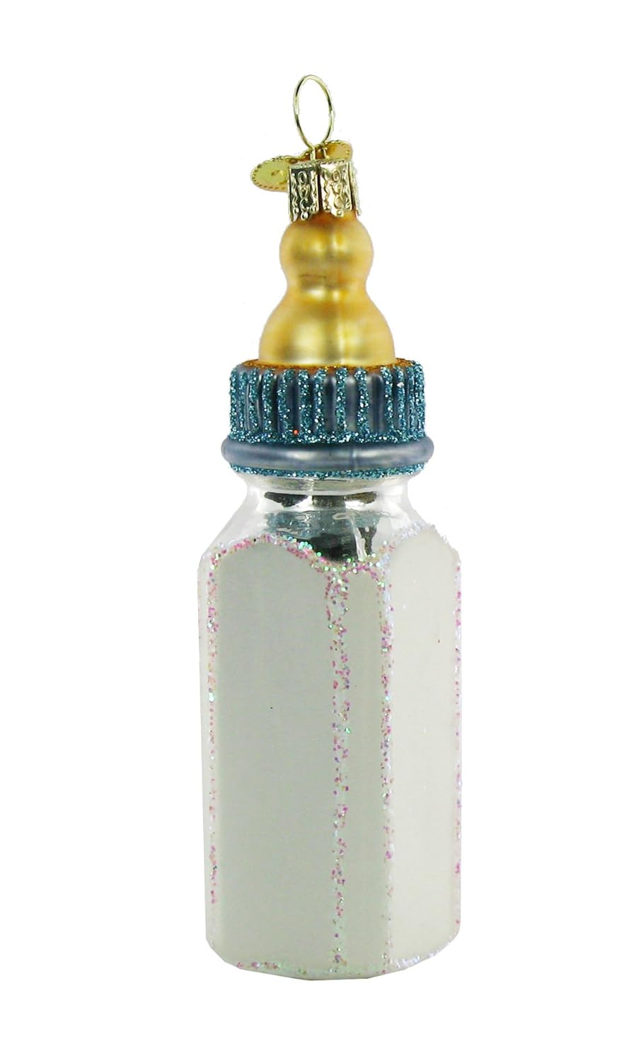 baby bottle ornament