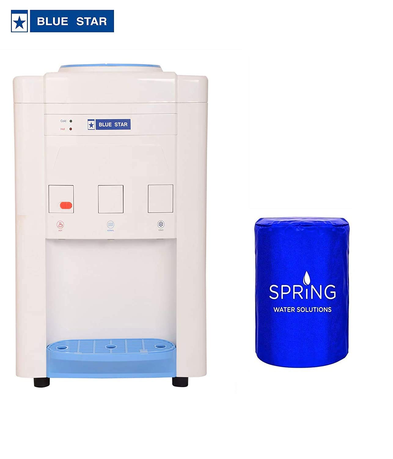 blue star water dispenser with fridge