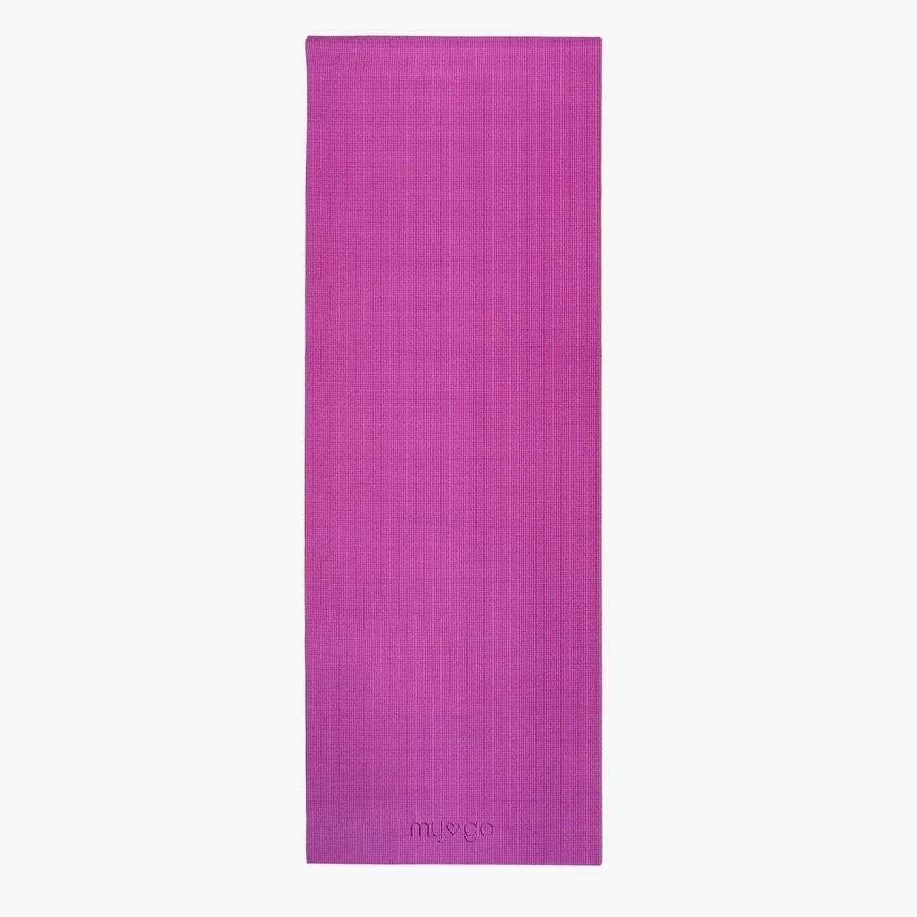 Myga Yoga Mat - Non-Slip Exercise Mat for Yoga, Pilates, Meditation & Fitness - Lightweight Yoga Mat for Travel - Multipurpose Mat for Men & Women for Home Gym & Studio - Choice of Colour